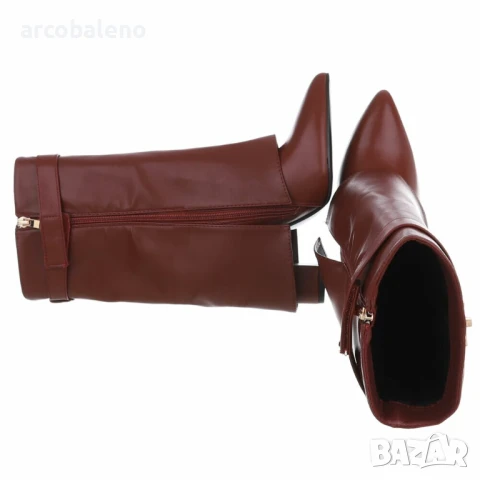 Дамски боти на висок ток, 4цвята , снимка 13 - Дамски боти - 51304074