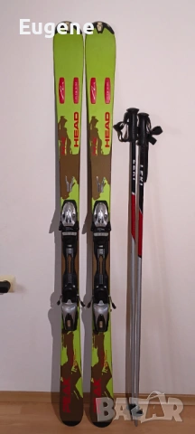 Ски Head I.Peak 74 FLR, 170 см, Power Carbon Jacket + щеки Leki 135