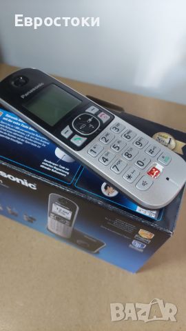 Стационарен безжичен телефон Panasonic KX-TG6851 1,8" LCD, снимка 5 - Стационарни телефони и факсове - 45538722