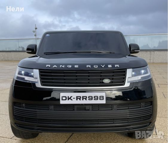 Двуместен джип Лицензиран Range Rover 24V батерия, C MP4, с меки гуми, снимка 6 - Детски велосипеди, триколки и коли - 46663555