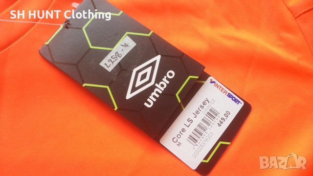 UMBRO QUICK DRY Signal Thermo Underwear размер M сигнална термо блуза - 1997, снимка 8 - Екипировка - 53288733