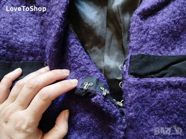 ATOS LOMBARDINI дамско палто S/M размер, снимка 3 - Палта, манта - 54244211