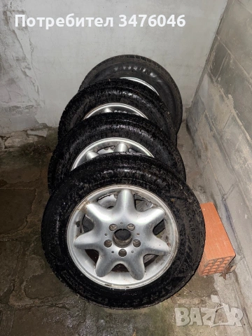 Джанти за мерцедес mercedes 5x112 15цола без гуми