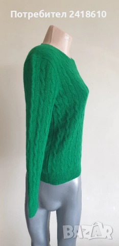 POLO Ralph Lauren Cable Wool / Cashmere Knit Womens Size M НОВО! ОРИГИНАЛ! Дамски Пуловер !, снимка 6 - Блузи с дълъг ръкав и пуловери - 52041191