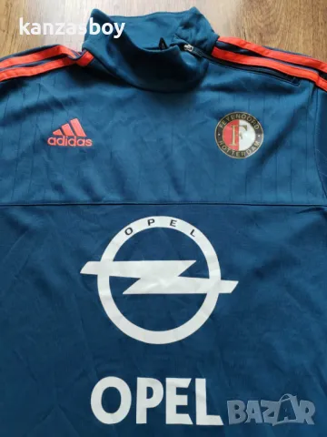 Adidas FC Feyenoord Football Training Sweatshirt Opel - страхотна футболна блуза Л, снимка 2 - Спортни дрехи, екипи - 49963671