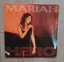 MARIAH CAREY (МАРАЯ КЕРИ)-"HERO" MAXI SINGLE Рядко макси Състояние на винила-звучи като VG+ Състояни, снимка 1