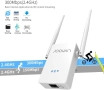 Нов разширител WiFi Extender 300Mbps с 5dBi антени и Ethernet порт за смарт дом интернет обхват, снимка 2