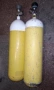 Продавам желязни бутилкаи 2 броя - 6L - 300 BAR - АТМОСФЕРИ работно налягане, снимка 1