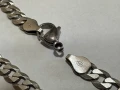 Сребърен синджир 925, 24,35гр, снимка 8