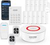 Безжична домашна алармена система AGSHOME Автономна сот система охрана на дома сигурност, снимка 1 - Комплекти за видеонаблюдение - 41004935