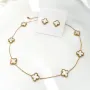 Комплект колие с обеци Van Cleef , снимка 1