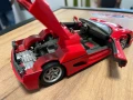 Метална колекционерска количкa модел BBURAGO FERRARI F50 мащаб 1:24, снимка 5