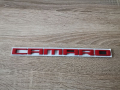 Chevrolet Camaro Шевролет Камаро червен надпис емблема, снимка 1