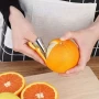 Стоманен протектор за пръстите за белене на плодове и зеленчуци, снимка 7