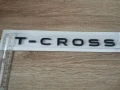 черен надпис Volkswagen T-Cross, снимка 2