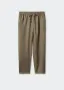 MANGO ленен панталон  два цвята , снимка 4