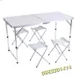 Комплект Сгъваема Маса със столове 120х60х70 , снимка 10