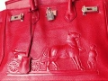 Дамска чанта Hermes Birkin Оригинал, снимка 7