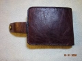 мъжки портфейл от естествена кожа /ръчна изработка/, снимка 8