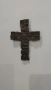 Абстрактен метален кръст. Декорация за стена. , снимка 3
