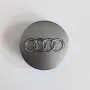 Капачки за джанти 60mm 69мм за Audi A3 A4 A5 A7 Q3 Q5 Q7 TT S3 S4 4B0601170A Сиви/Черни, снимка 2
