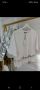 Дамска тениска в бял цвят с безопасни игли, снимка 1 - Тениски - 45979746