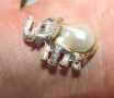 925 сребърна брошка с перла подходяща за подарък, снимка 3