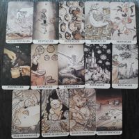 Таро карти, различни от масовите: Linestrider Tarot & Mystic Mondays & Ink Witch Tarot, снимка 16 - Други игри - 32863575
