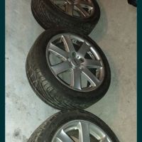 Гуми Continental225/45 R17+джанти17ки, снимка 1 - Гуми и джанти - 46079413