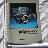 ROLLEIFLEX 6006 каталог, снимка 5 - Антикварни и старинни предмети - 45061634