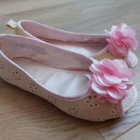Детски обувки тип пантофки от плат с цвете номер 29, снимка 1 - Детски обувки - 45492305