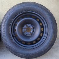 Продавам Джанти с гуми и тасове за Фиат, снимка 4 - Гуми и джанти - 45482986