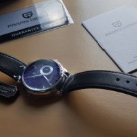 Pagani Design 1645 Seiko VH65 Пагани Дизайн мъжки дрес часовник casio, снимка 4 - Луксозни - 45254616