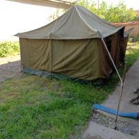 Военна офицерска палатка с гумиран под, снимка 12 - Екипировка - 45545295