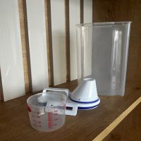 Kутия с мерителна чашка за съхранение на перилен препарат или зърнени култури 🧴🦴🌽🍚🥜🫘, снимка 8 - Кутии за храна - 45675184