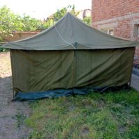 Военна офицерска палатка с гумиран под, снимка 5 - Палатки - 45718493