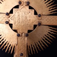 Месингов кръст, снимка 15 - Антикварни и старинни предмети - 35036302
