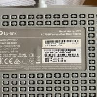 Рутер TP-Link Archer C20, снимка 2 - Рутери - 45809994