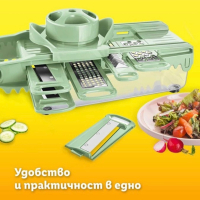 Многофункционално ренде Ернесто с различни приставки, снимка 1 - Аксесоари за кухня - 45062742