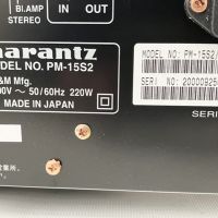Marantz PM-15S2, снимка 6 - Ресийвъри, усилватели, смесителни пултове - 45092118