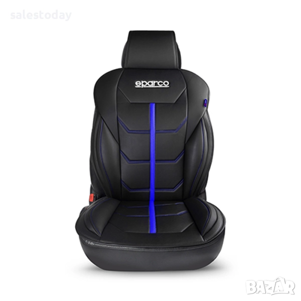 Подложка за седалка Sparco, сив кант, 1бр, снимка 1