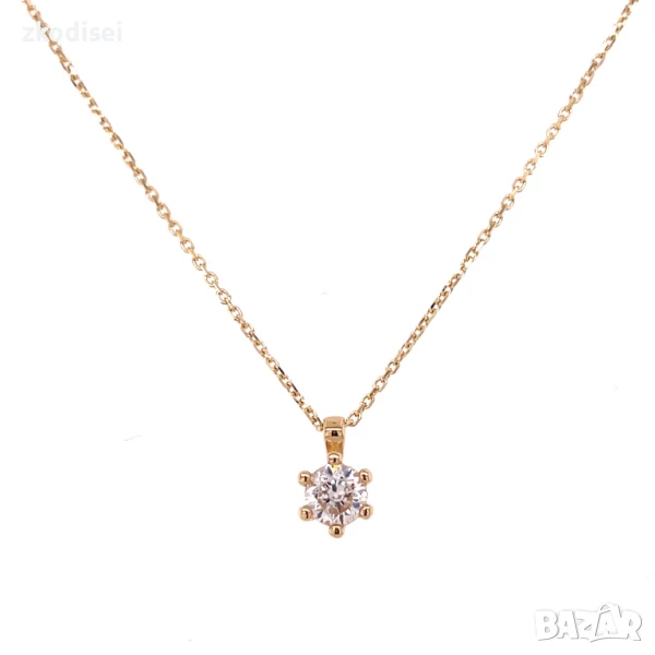 Златно колие 1,42гр. 40см. 14кр. проба:585 модел:33314-1, снимка 1