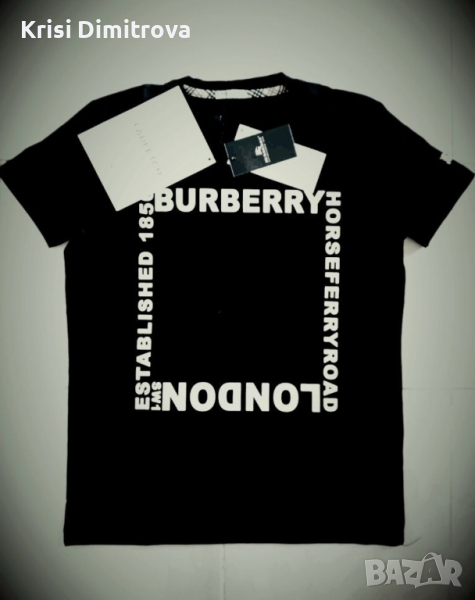 Оригинална мъжка тениска Burberry , снимка 1