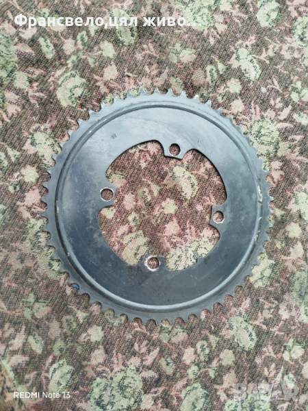 Водеща плоча 52 зъба за велосипед колело бсд 104, снимка 1