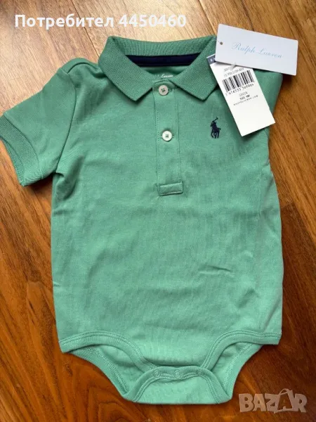Бебешко боди Ralph Lauren 6м, снимка 1
