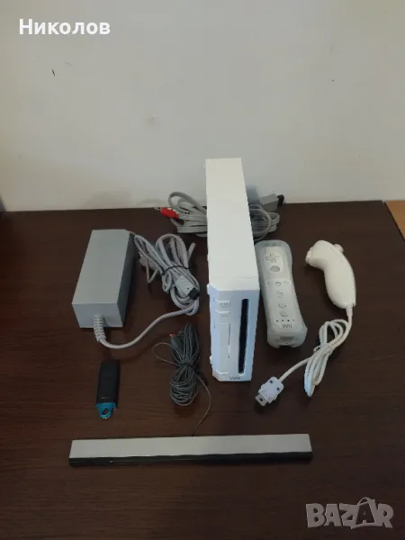 Продавам конзола Nintendo Wii,хакната(бяла), снимка 1