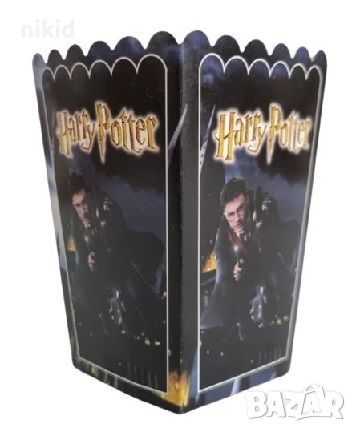 Хари Потър harry potter Парти кутия за дребни лакомства пуканки и др, снимка 1