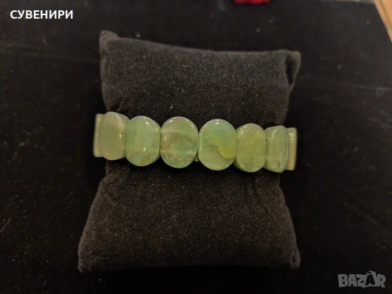 Гривна от зелен авантюрин , снимка 1