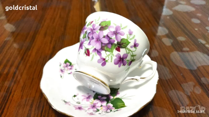 Стар английски костен порцелан чаша за чай кафе, снимка 1