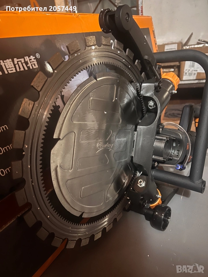 Професионален фугорез за рязане на бетон и камък, снимка 1